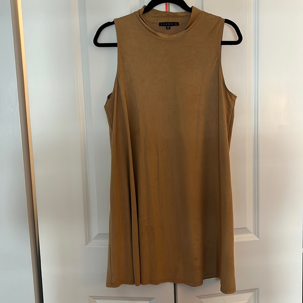 Suede dress